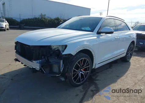 2021 Audi Q8 Premium Plus 55 Tfsi Quattro Tiptronic from USA, damaged, VIN WA1EVAF10MD026703